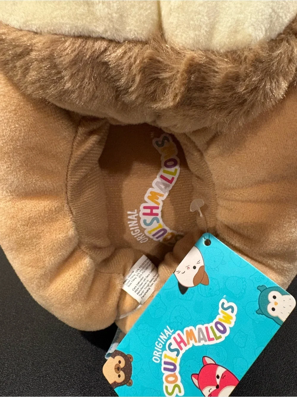 Squishmallows soft brown